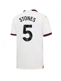 Manchester City John Stones #5 Replika Borta Kläder 2023-24 Kortärmad